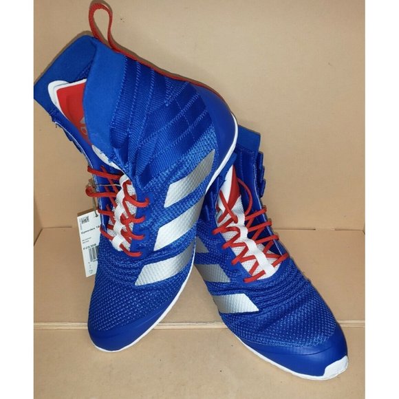 Adidas Speedex 18 Boxing Shoes Blue FZ5308 Men\'s Size 7.5 = Women\'s 8.5 NWOB main image 5